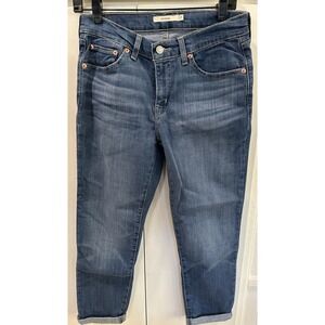 Levi's Boyfriend Jeans Women's Size 27 Med Wash 27 X 27 #68